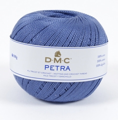 DMC Petra nr. 5 farve 5797 blå